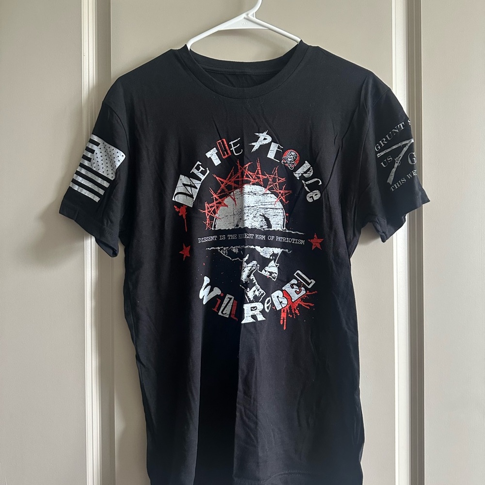 Grunt Style Black 'We The People' Short Sleeve Tee